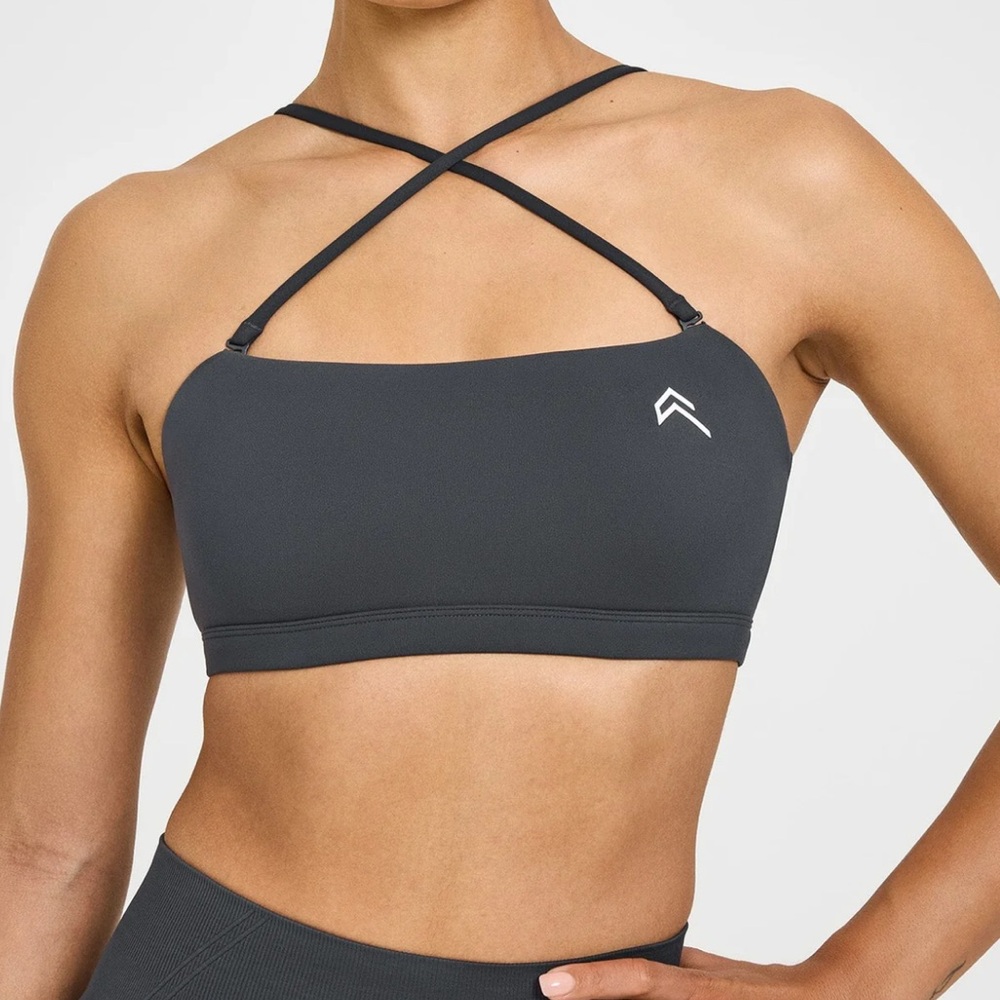 ONER ACTIVE EASYLIFT MULTI WAY BANDEAU BRALETTE COAL SIZE S